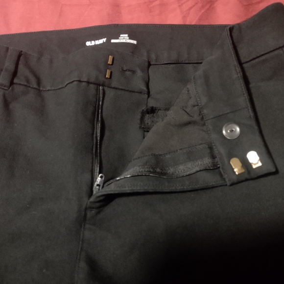 Old Navy High Waisted Skinny Ankle Pants - Black - 14 Tall - Picture 2 of 4